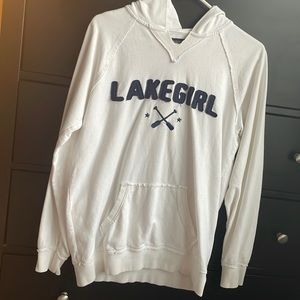 White lake girl hoodie